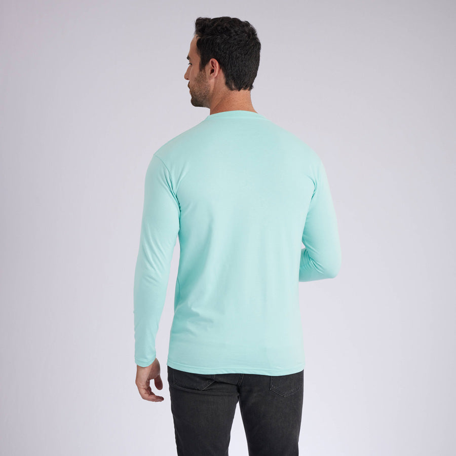 Mint Signature Long Sleeves Crew Neck Tee