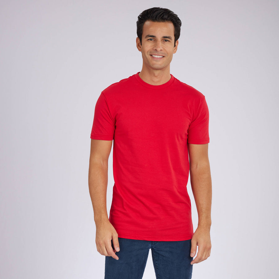 Red Premium Crew Neck Tee